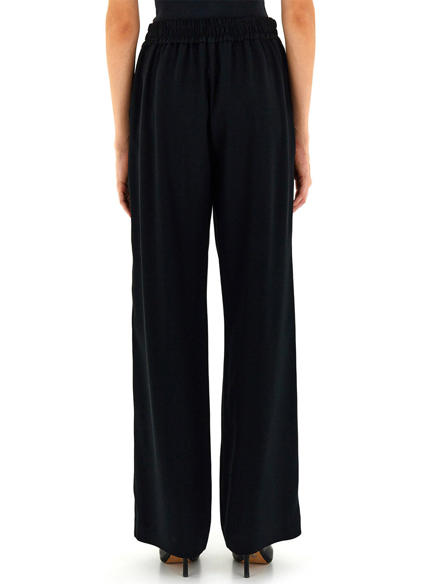 Pleated Front Pull-On Pant