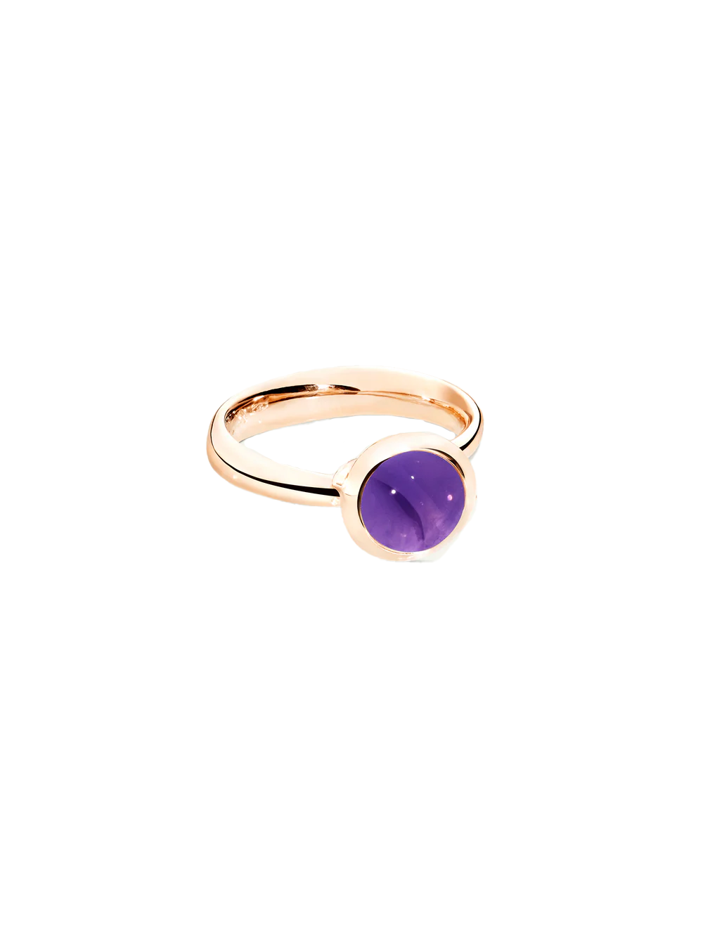 Bouton Ring Amethyst, Small