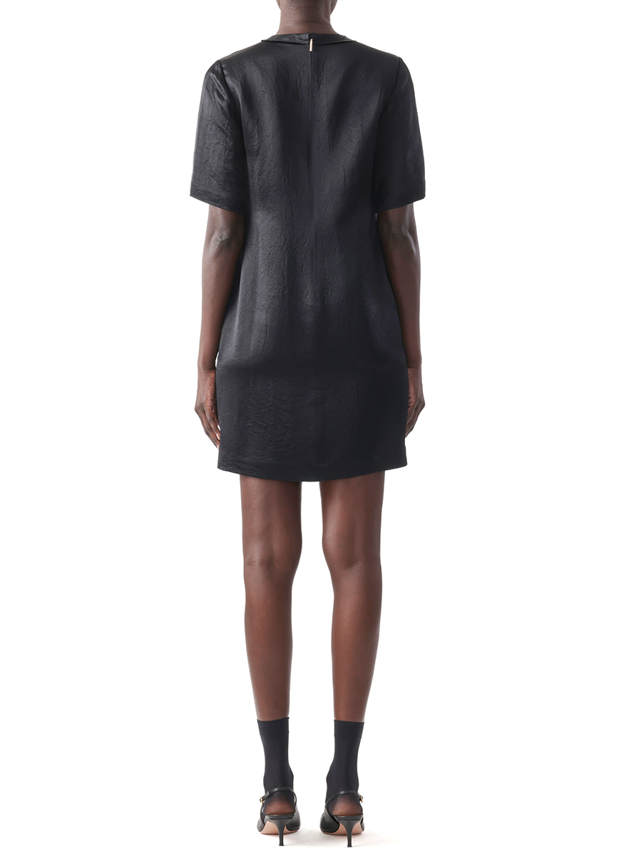 Short Sleeve Dress With Embroidery Applique - Jason Wu Collection
