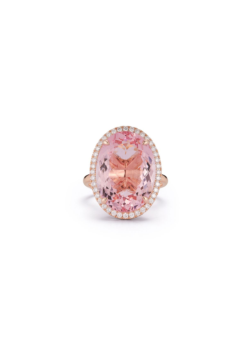 Morganite Cocktail Ring