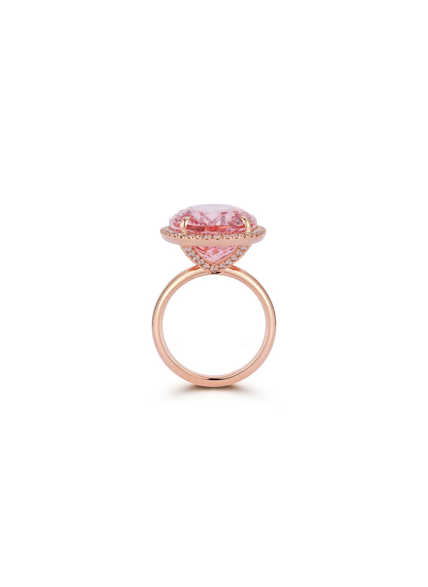 Morganite Cocktail Ring