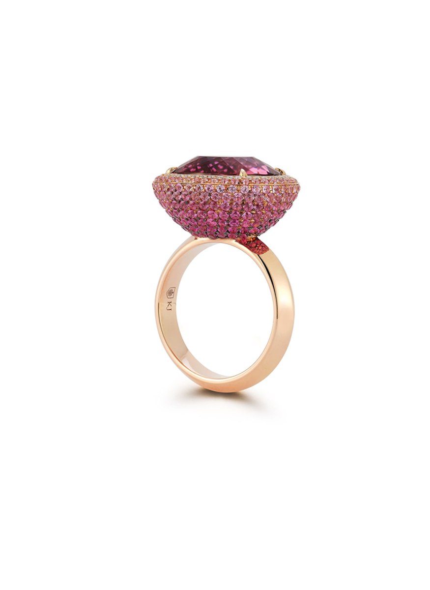 "Aphrodite" Cocktail Ring - Katherine Jetter