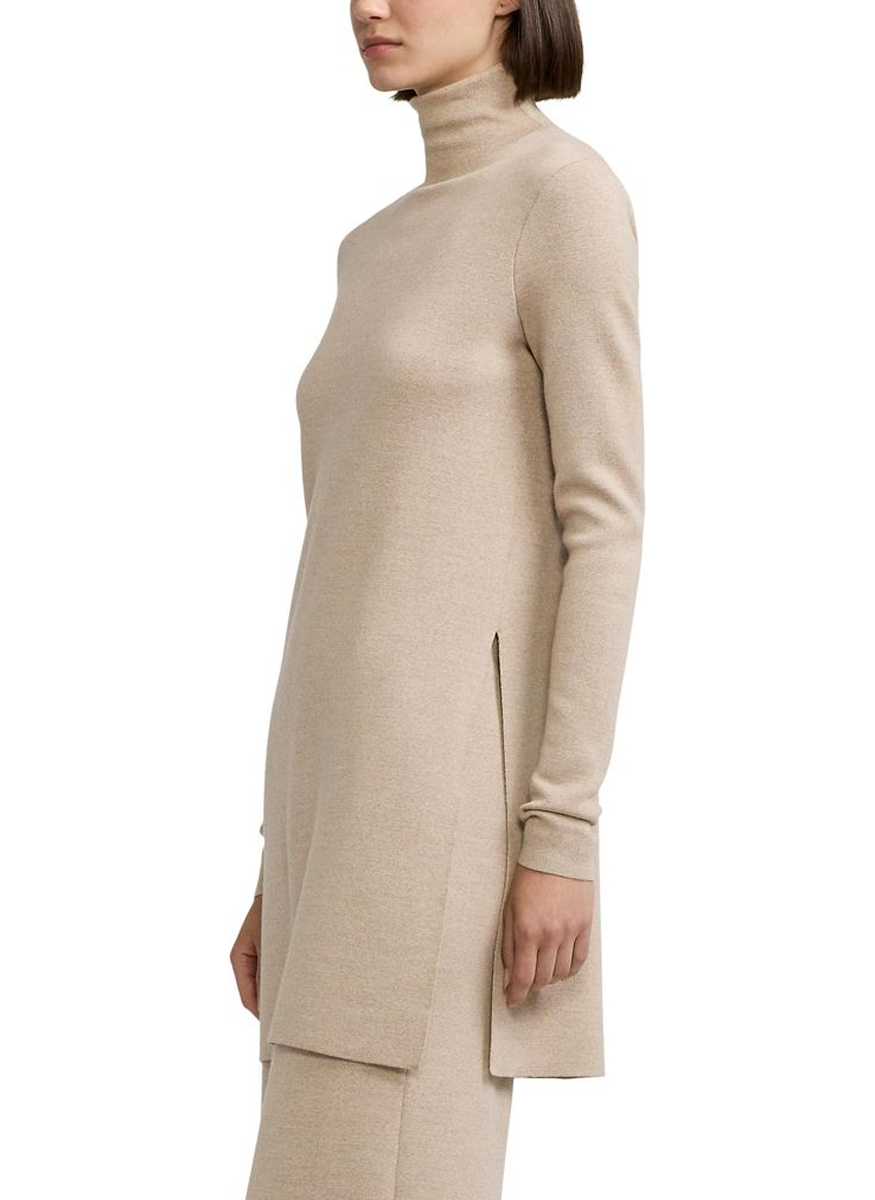 Merino Wool Mockneck Tunic Sweater - Ralph Lauren Collection