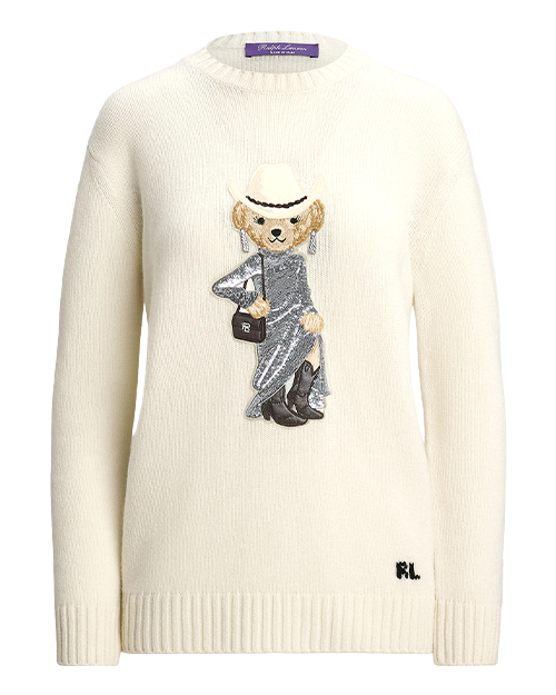 Western Bear Cashmere Sweater