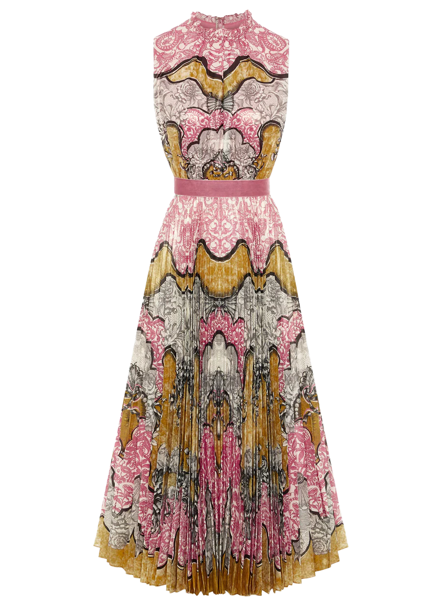 Hollie Dress Rocaille Lace Rose