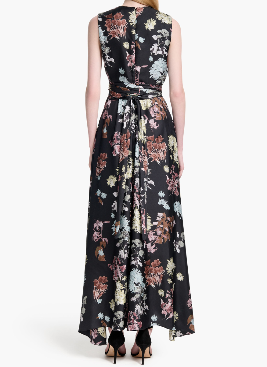 Penny Floral Silk Dress - Altuzarra