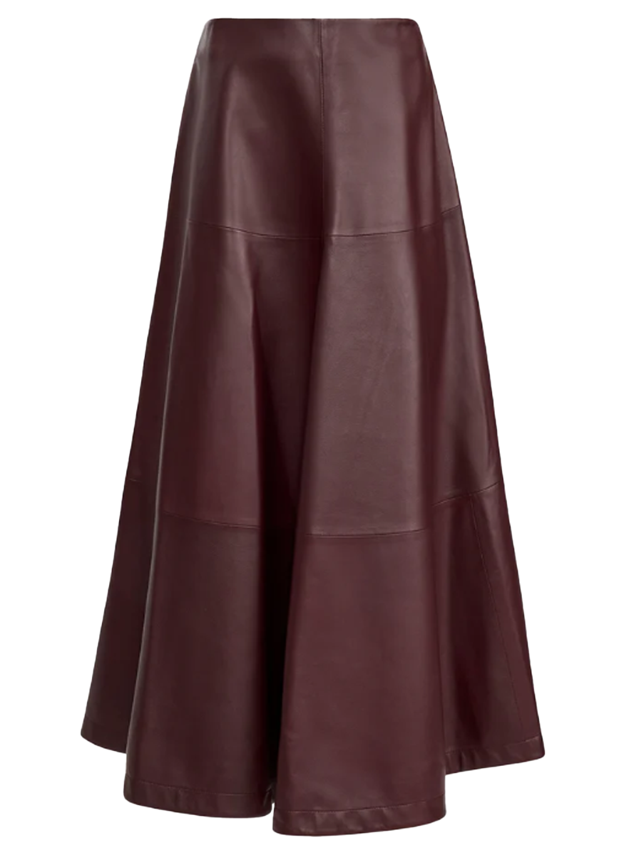 Varda Skirt in Maroon