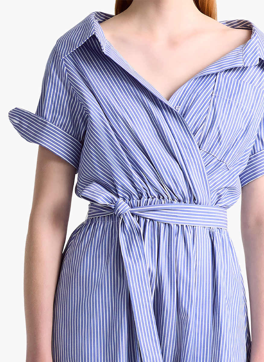 Lydia Cotton Stripe Dress - Altuzarra