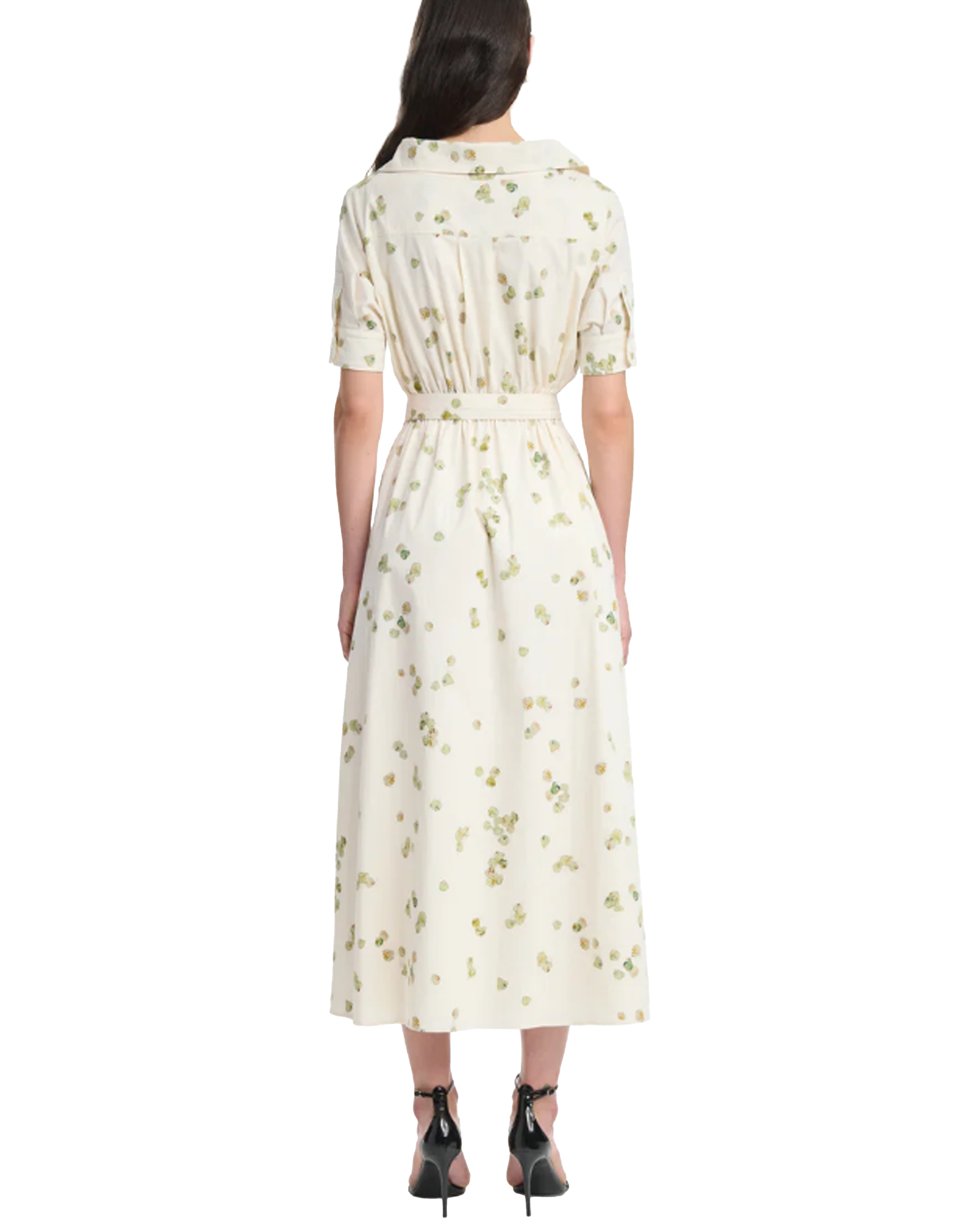 Lydia Dress in Ivory Allover Petals - Altuzarra