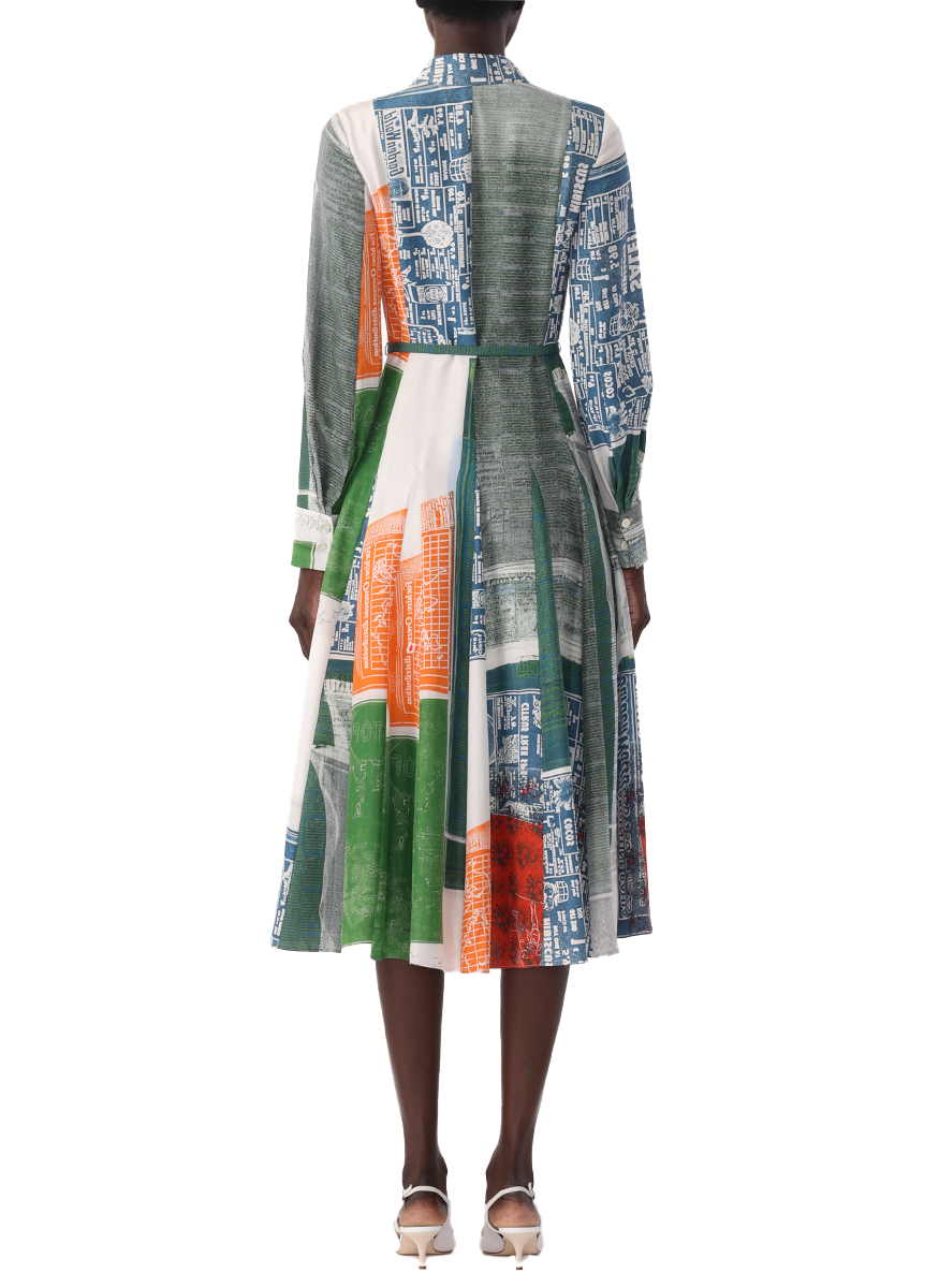 Sandwashed Silk Midi Shirtdress - Jason Wu Collection