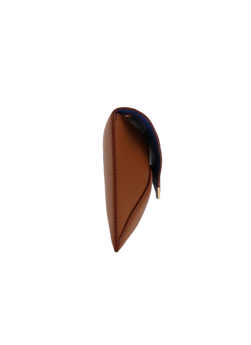 Lee Lineage Leather Clutch in Bark - Tyler Ellis