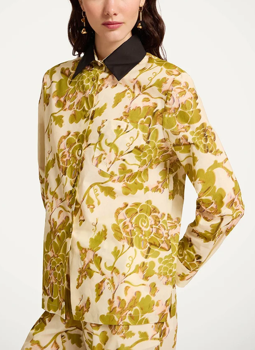 Boy Shirt in Oasis Green - La DoubleJ