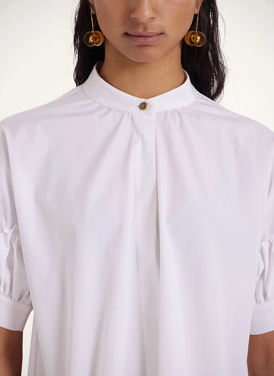 Grace Cotton Taylor Popelin Shirt - La DoubleJ