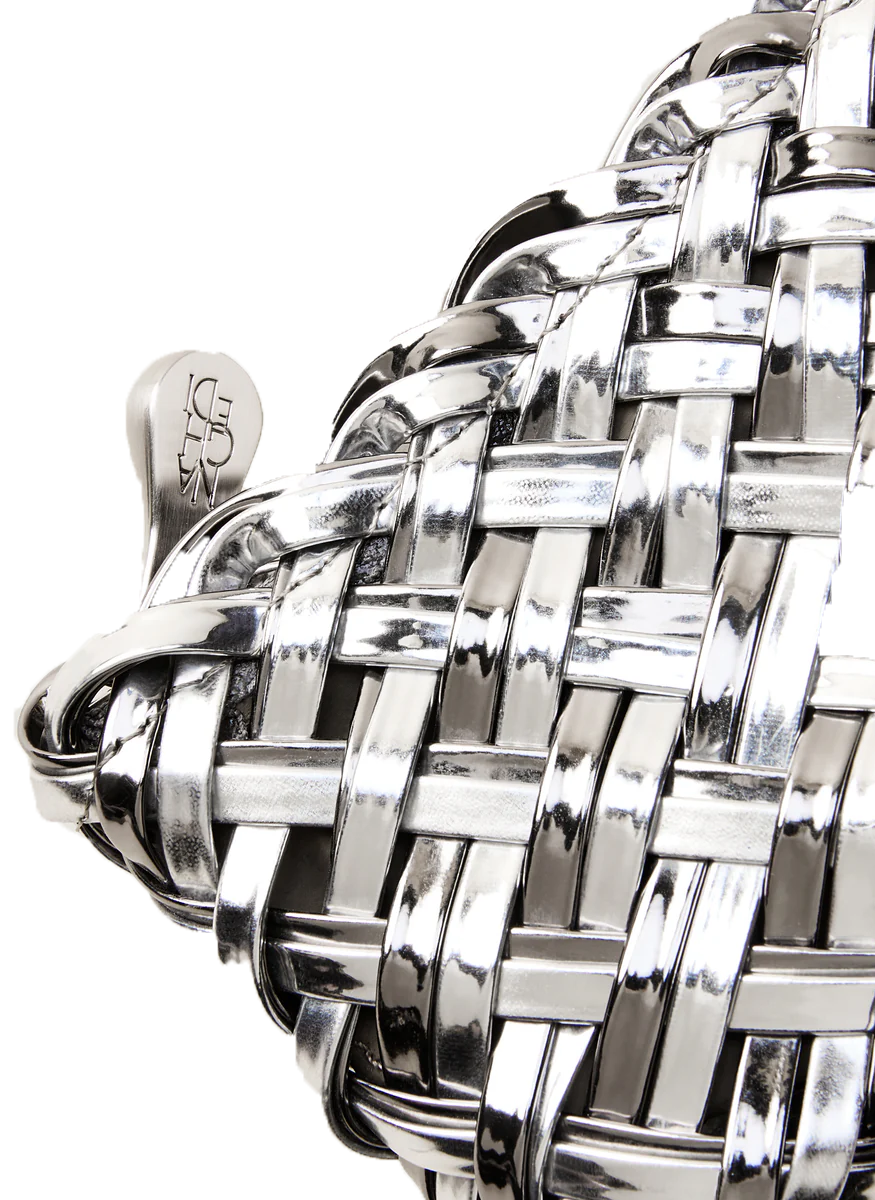St. Barths Petit Tote in Pewter - Naghedi