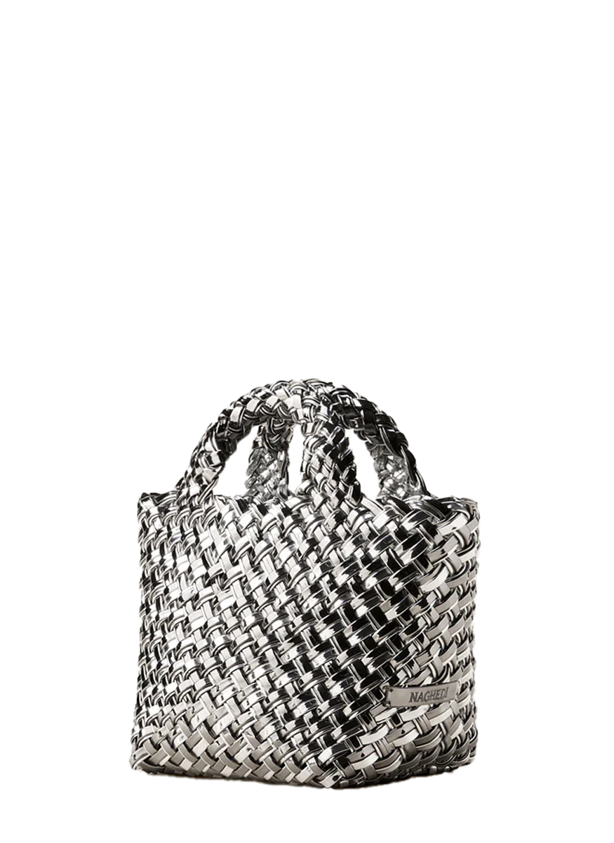 St. Barths Petit Tote in Pewter - Naghedi