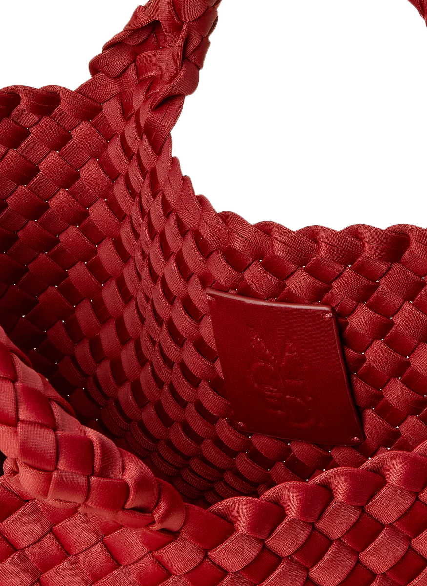 St. Barths Small Tote in Rosso - Naghedi
