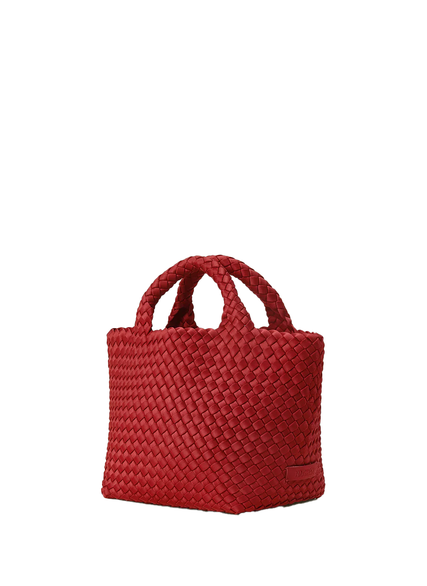 St. Barths Small Tote in Rosso - Naghedi