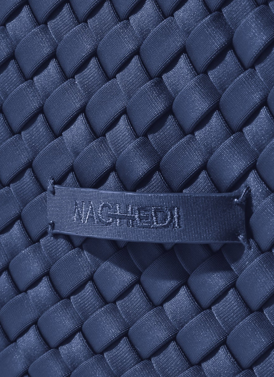 Nomad Medium Hobo in Ink Blue - Naghedi