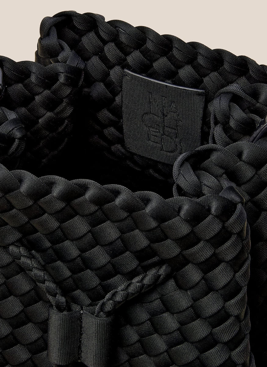 Gramercy Medium Bucket in Onyx - Naghedi