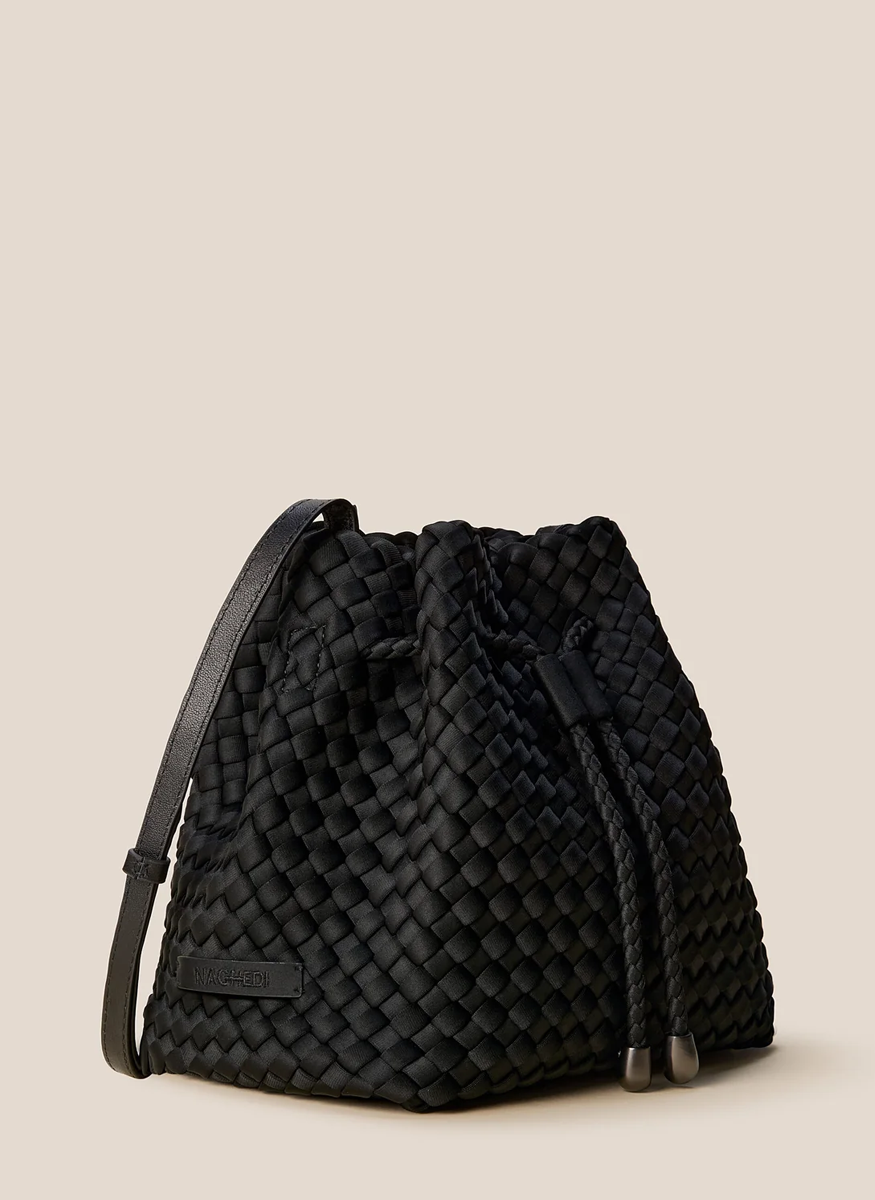 Gramercy Medium Bucket in Onyx - Naghedi