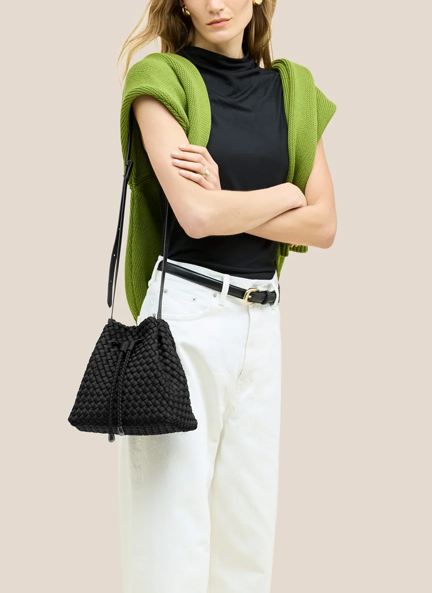 Gramercy Medium Bucket in Onyx