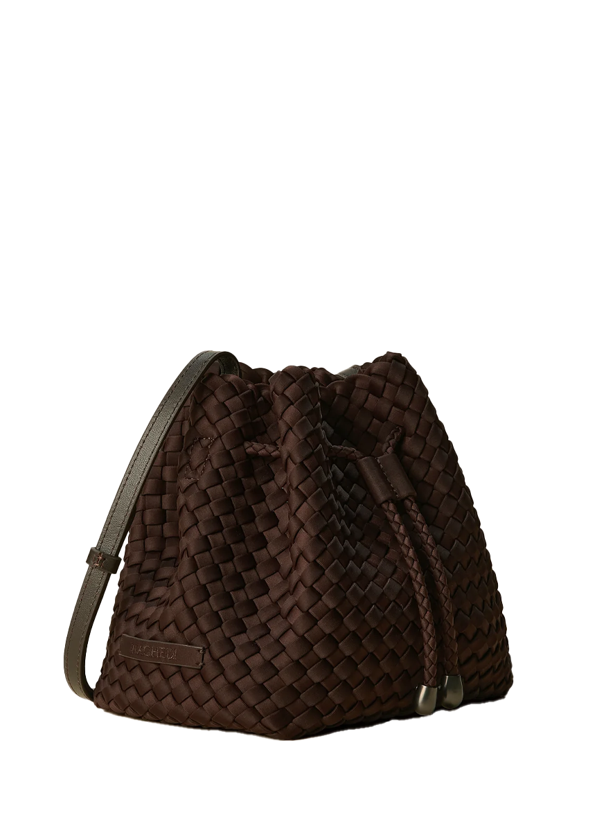 Gramercy Bucket Bag in Chocolate - Naghedi