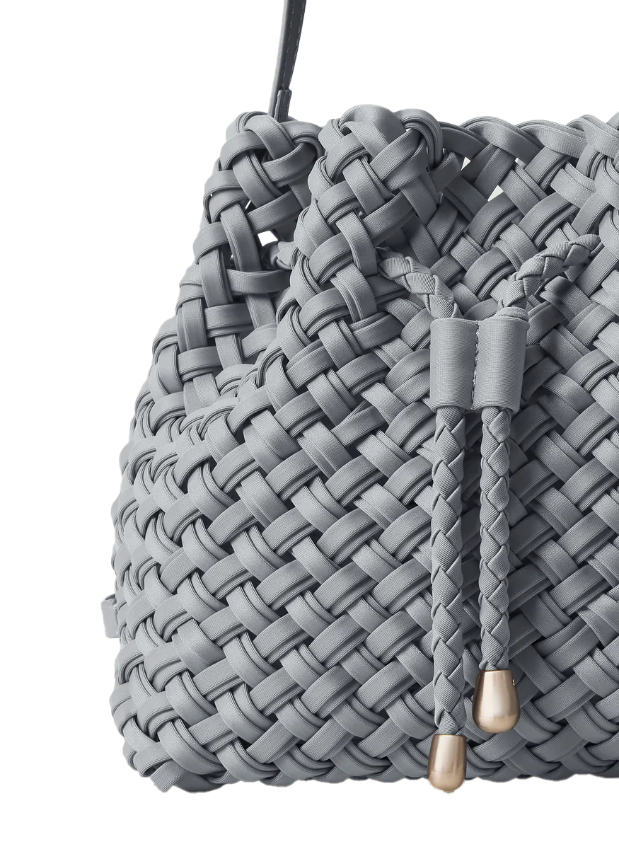 Gramercy Medium Bucket Bag in Marina - Naghedi