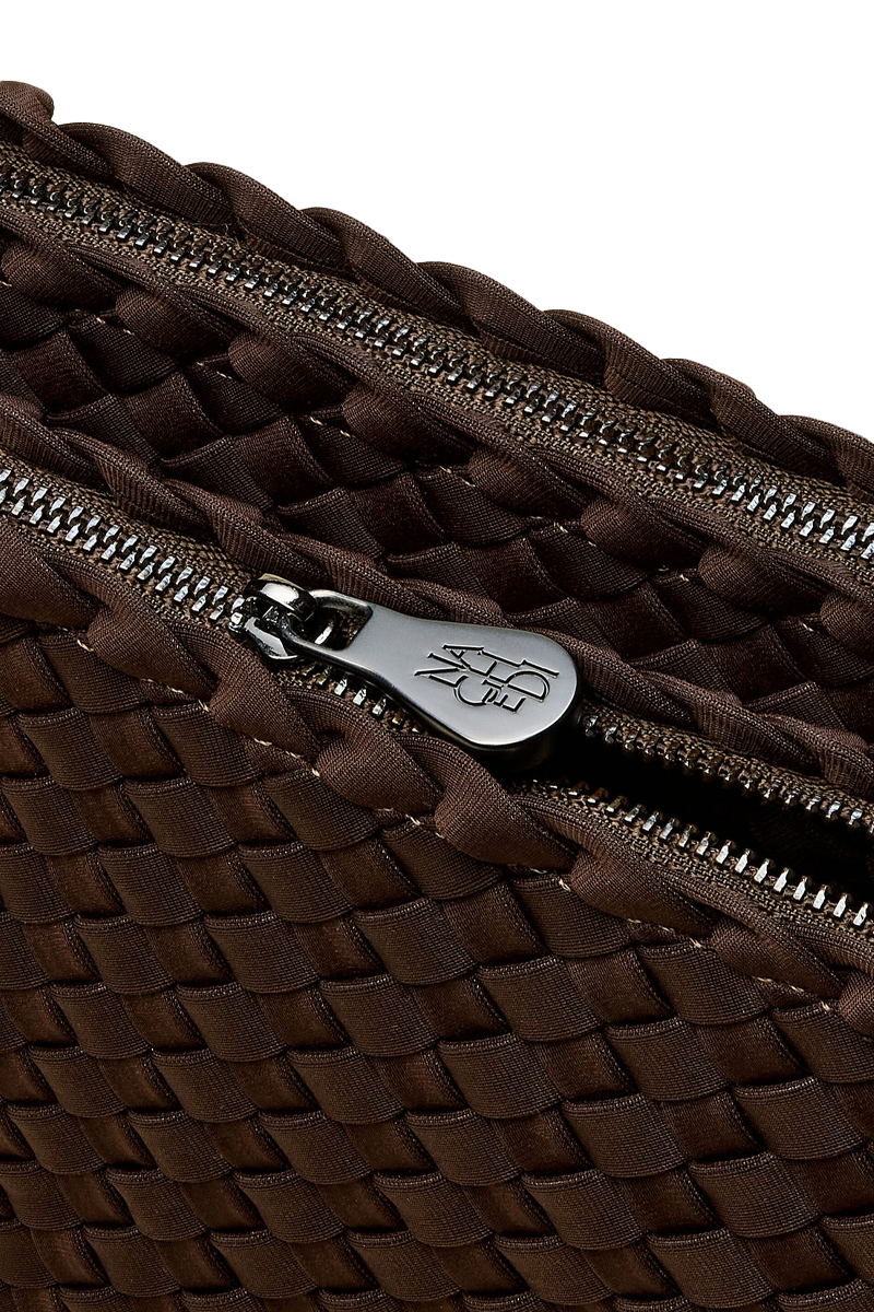 Soho Medium Envelope Crossbody in Chocolate - Naghedi