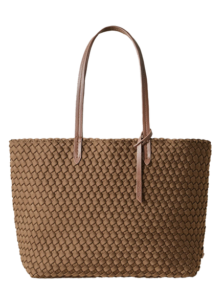 【NAGHEDI】ジェットセッター スモールトート/ミンク Jetsetter Small Tote in Mink – Elizabeth Anthony