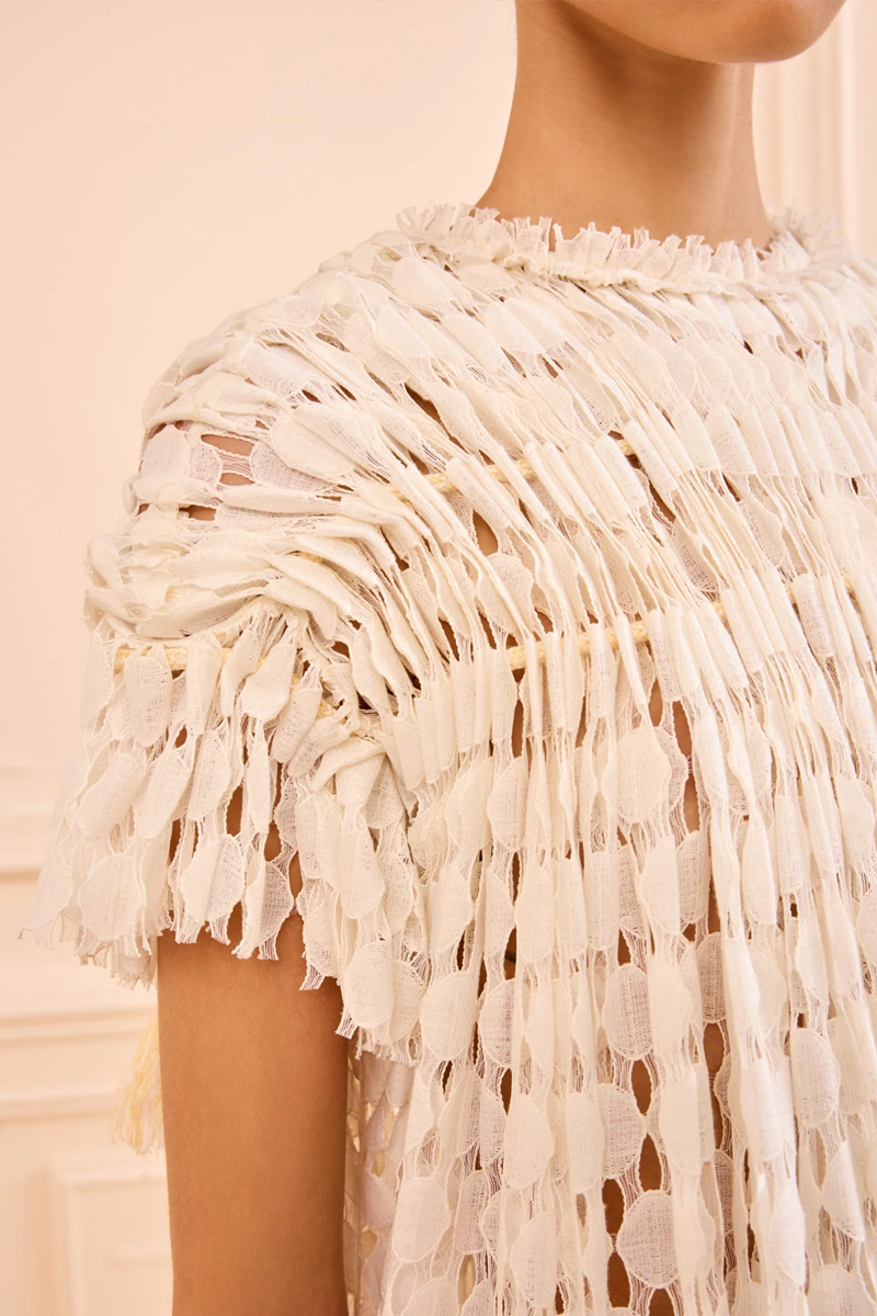 Layla Lace Mini Dress - Ulla Johnson