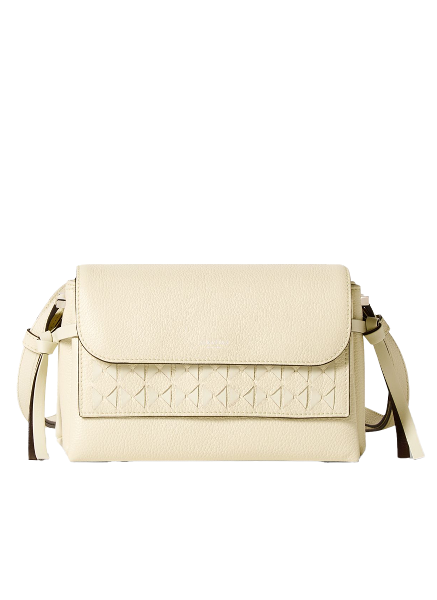 Maro Crossbody Bag in Cachemire Leather and Mosaico - Serapian