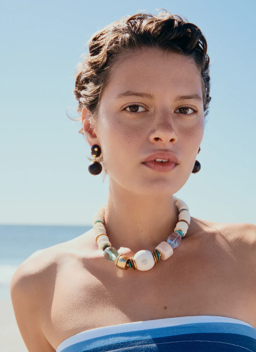 Nopales Earrings In Acacia - Lizzie Fortunato