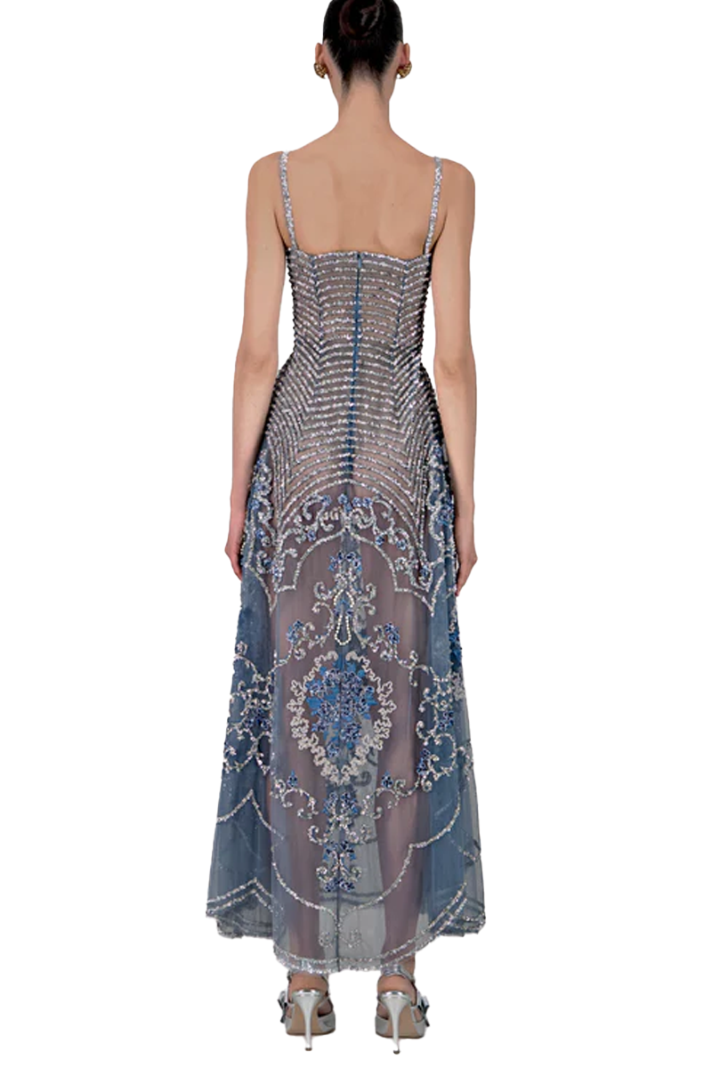 Sequin Embellished Gown - Georges Hobeika