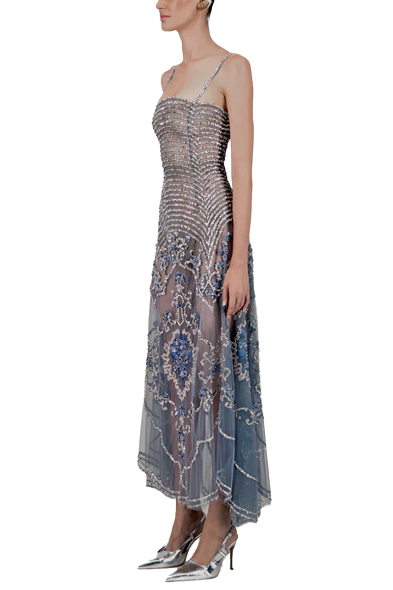 Sequin Embellished Gown - Georges Hobeika