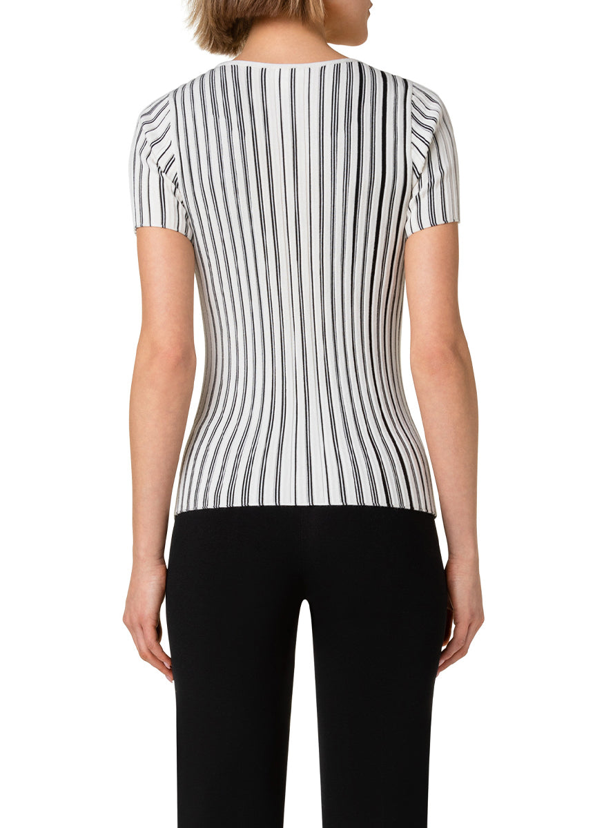 Short Sleeve Knit Pullover