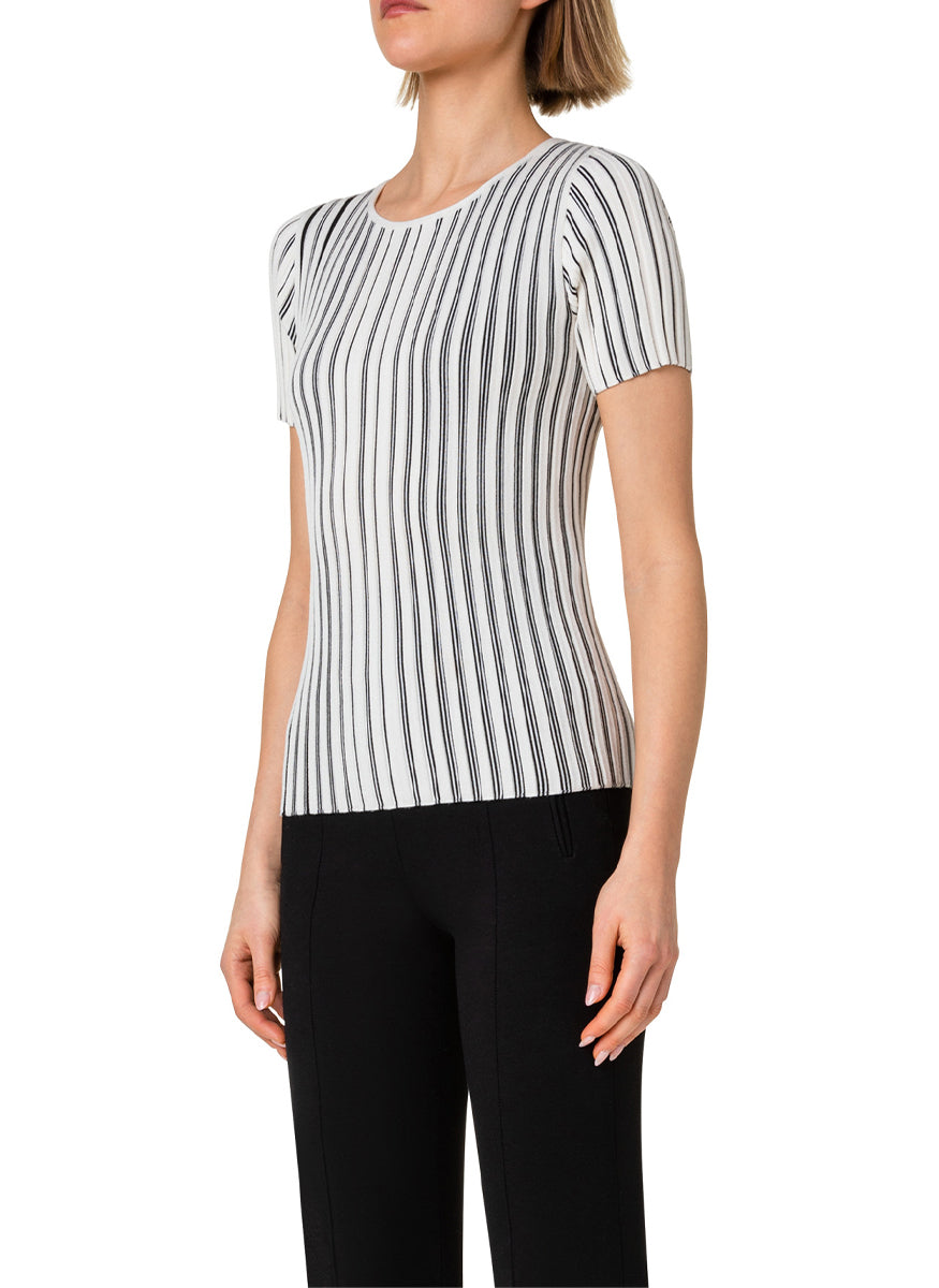 Short Sleeve Knit Pullover