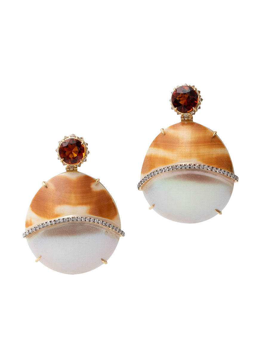 Nautilus Shell Earrings