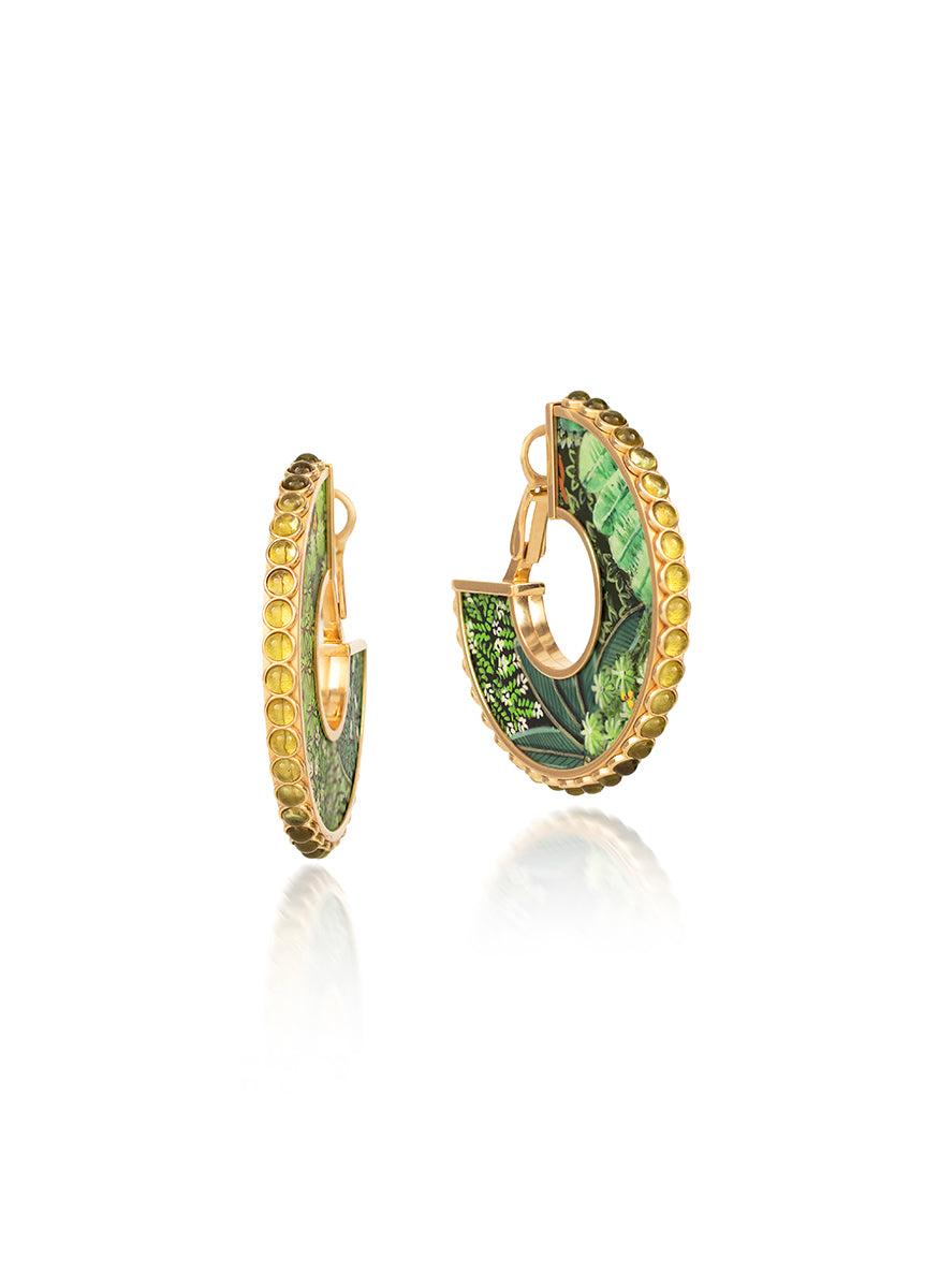 Botanical Miniature Paintings Hoops