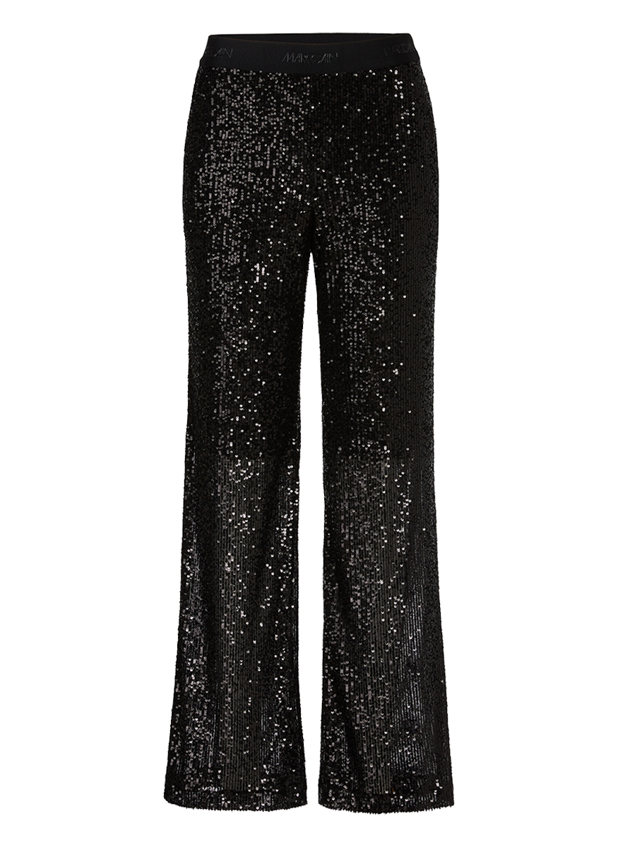 Soft Wide Leg Sequin Pant