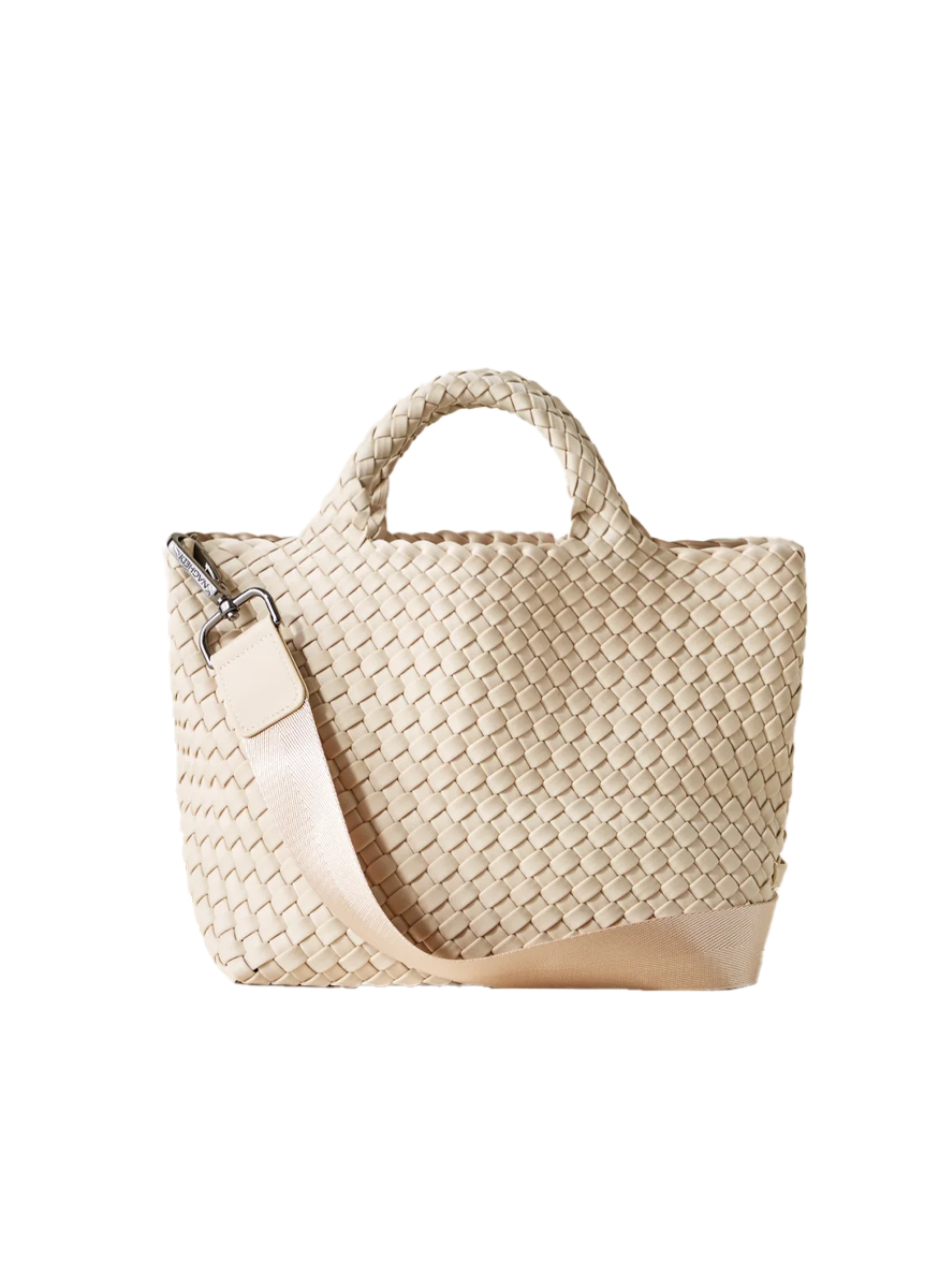 St. Barths Small Tote in Ecru