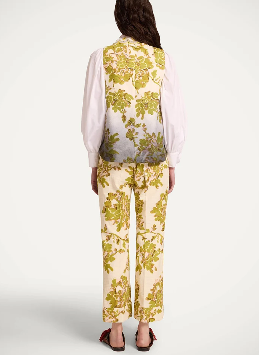 Hendrix Pant in Oasis Green - La DoubleJ