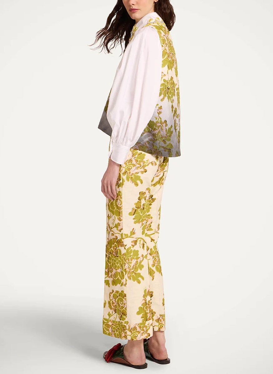 Hendrix Pant in Oasis Green - La DoubleJ