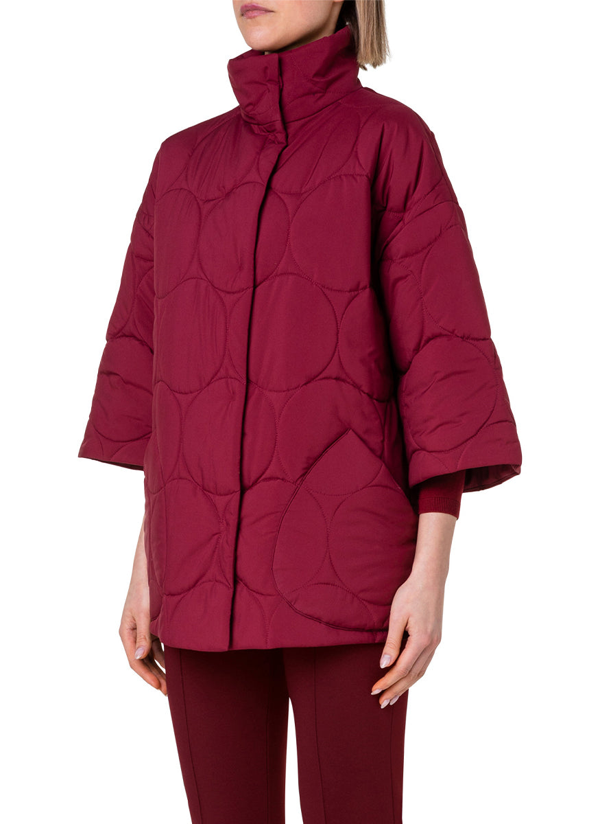 Techno Quilt Egg Shape Coat