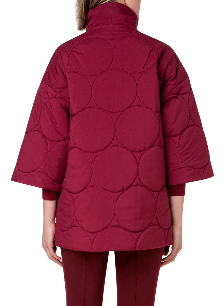 Techno Quilt Egg Shape Coat