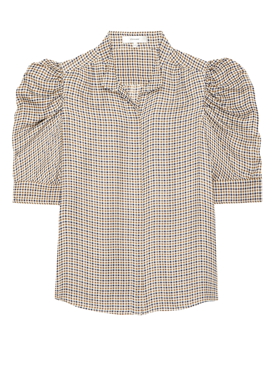 The Houndstooth Gillian Top