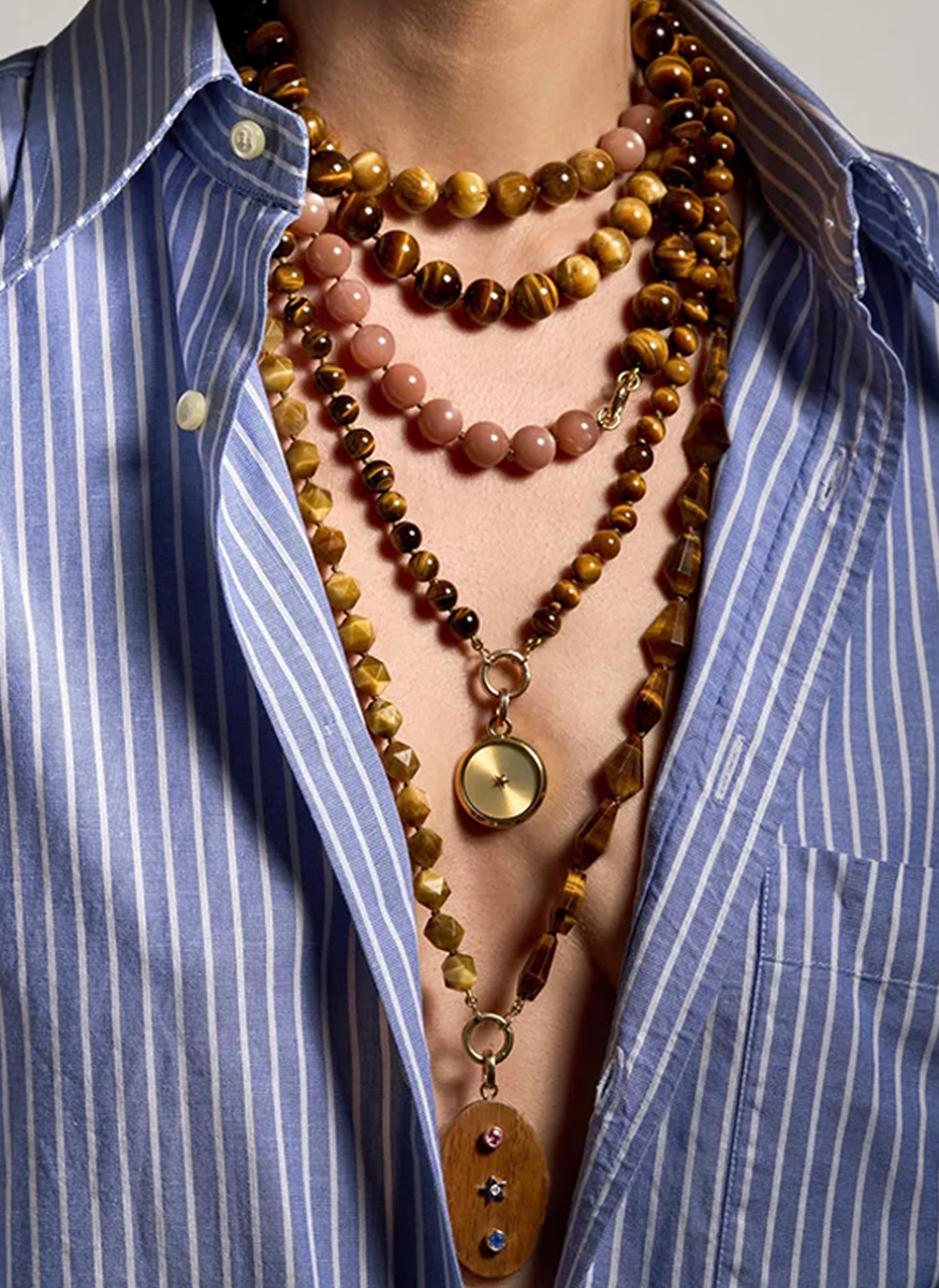 Tigers Eye Necklace - Anna Maccieri Rossi