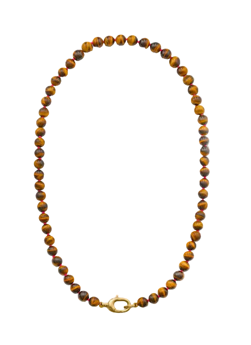 Tiger's Eye Bead Necklace