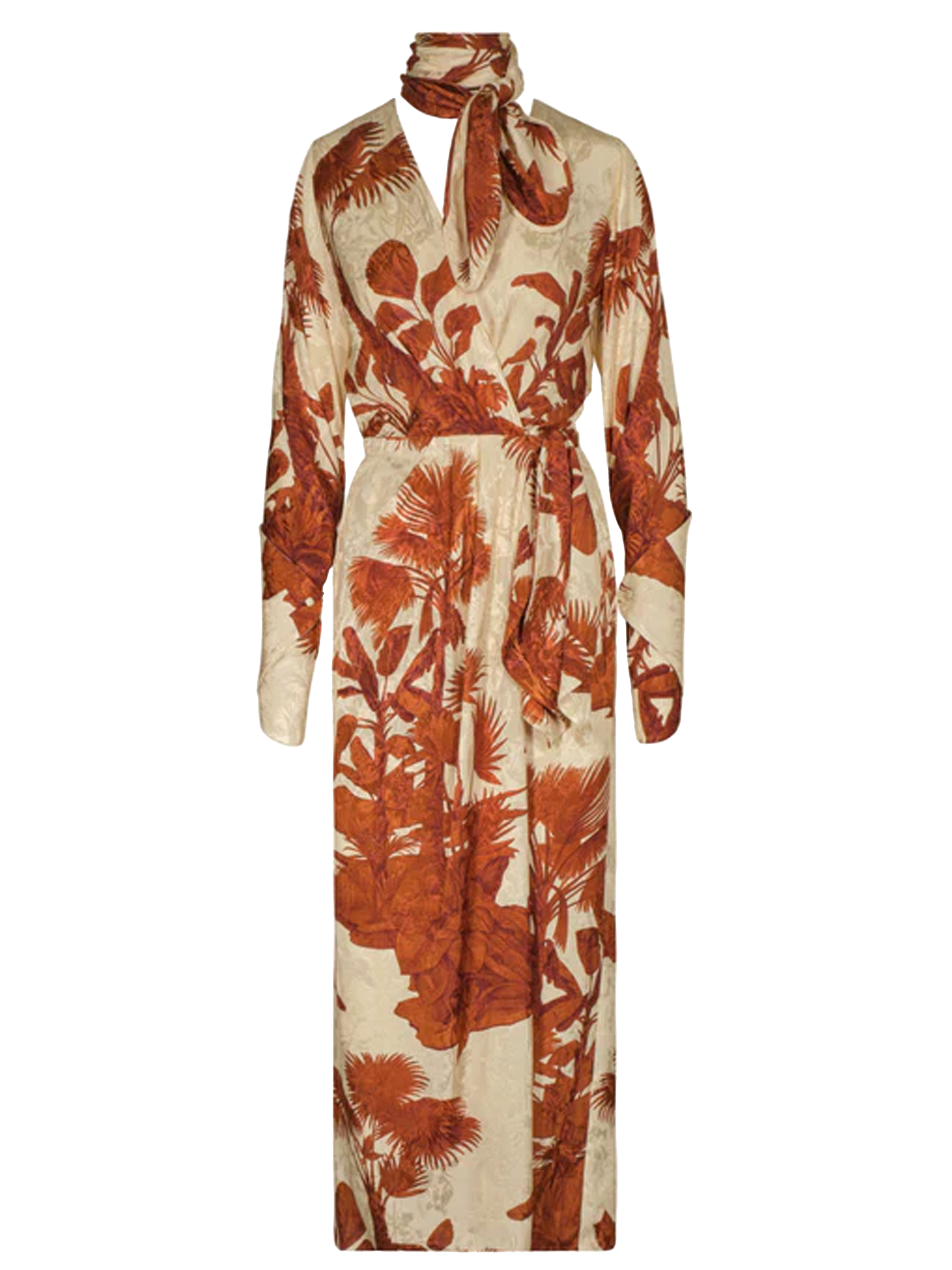 Unmooring Wrap Dress - Johanna Ortiz