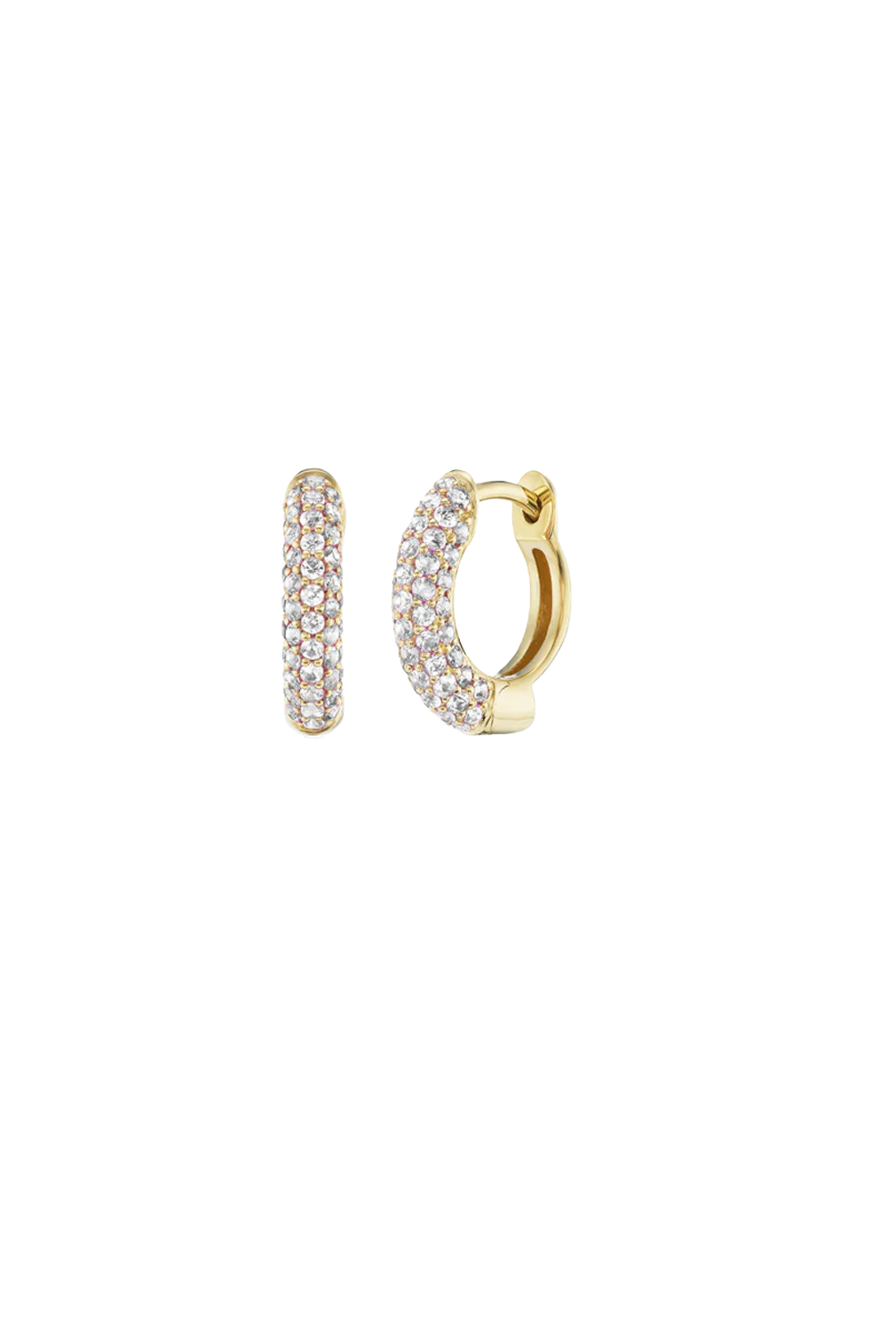 Baby Duo Hoops Diamond