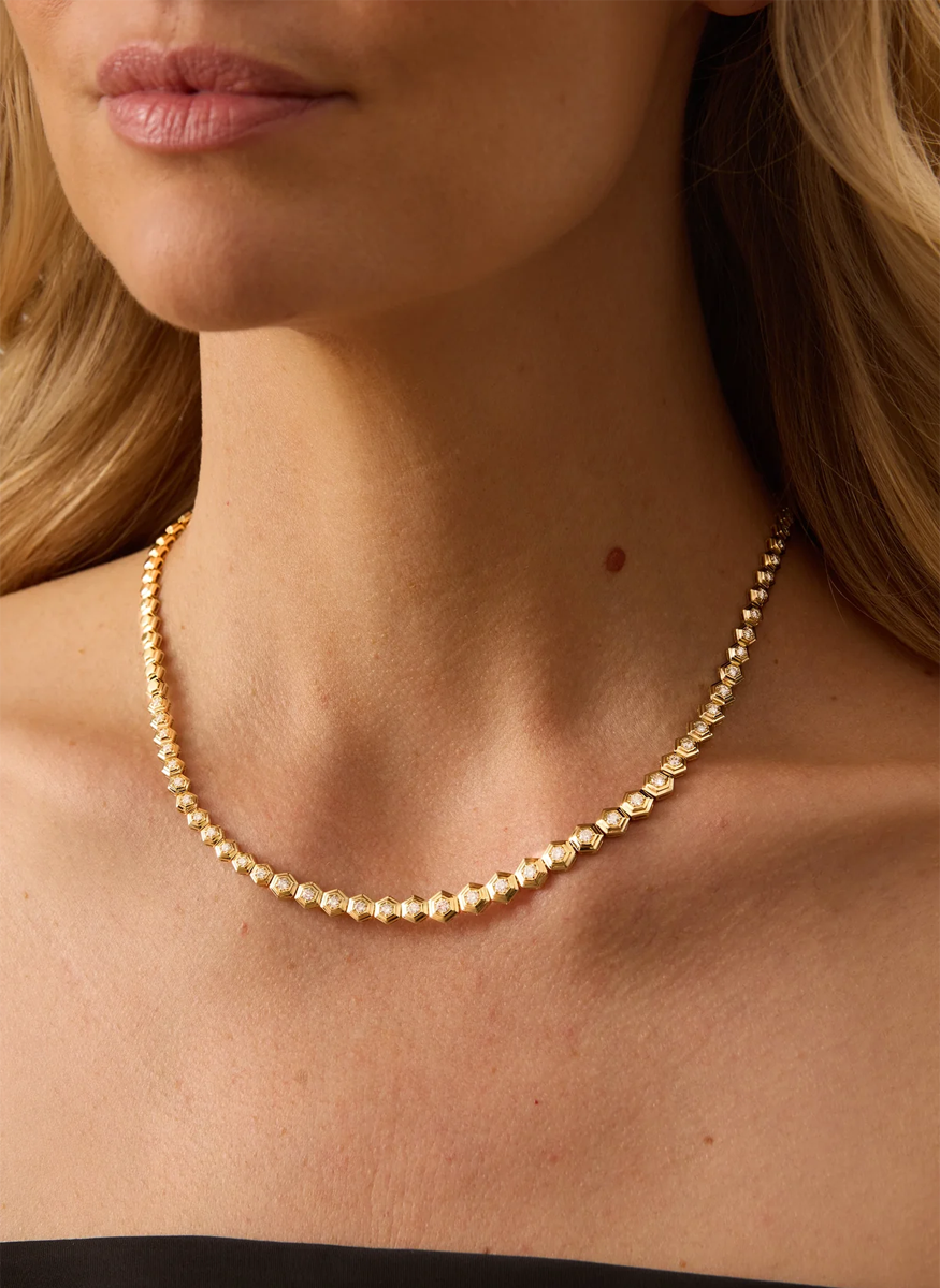 Honeycomb Graduated Choker